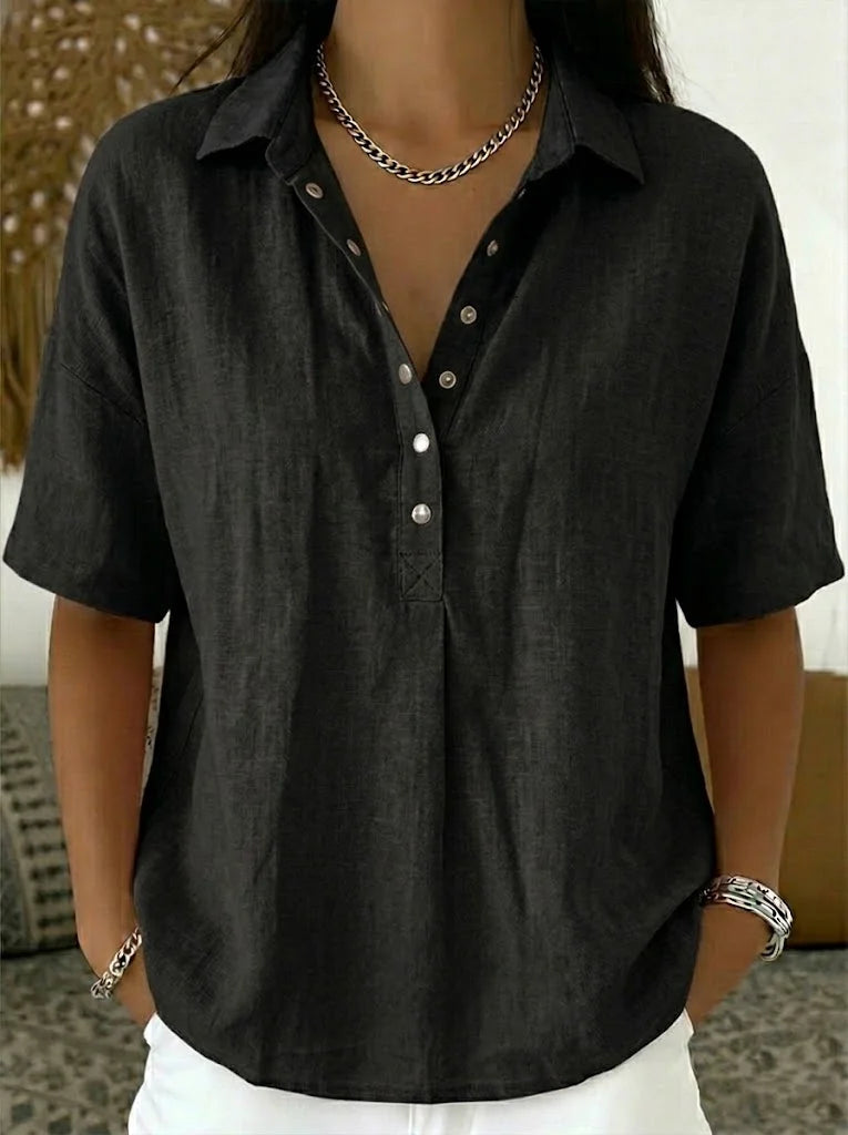 Willow | Blouse with Collar and Buttons