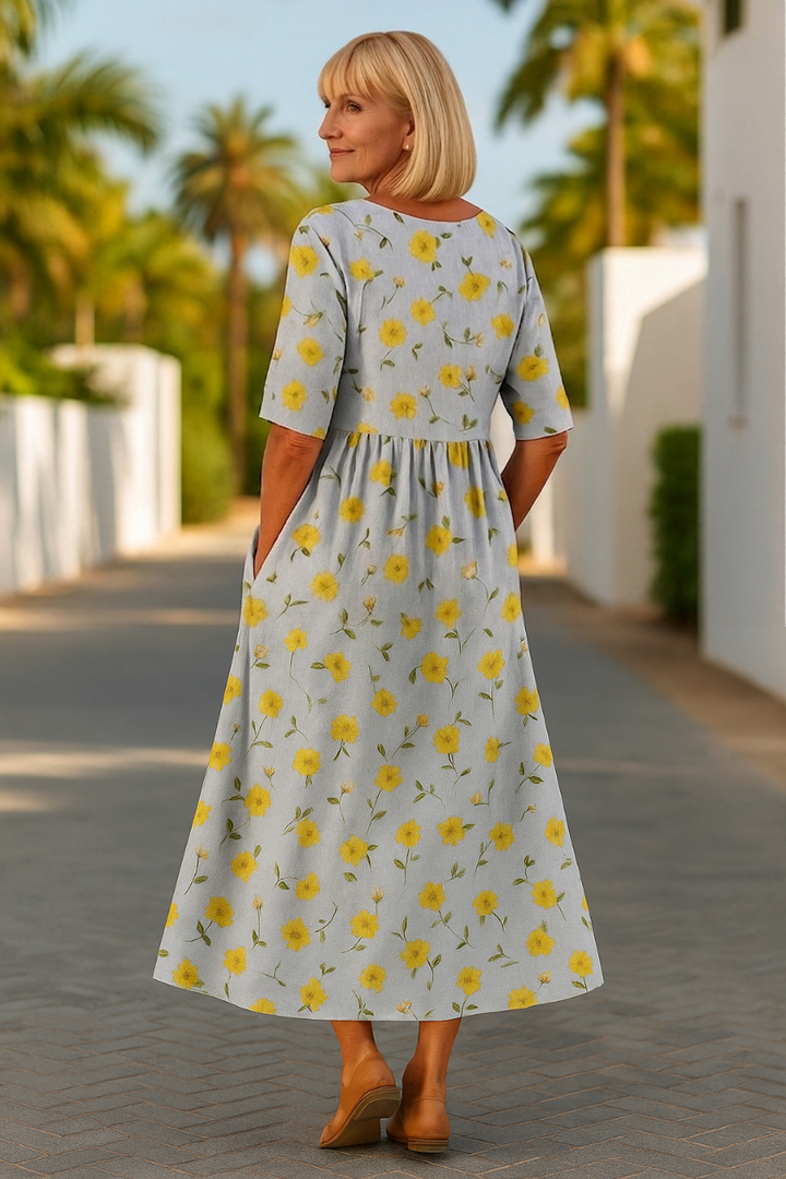 Eliza™ | Relaxed Midi Dress