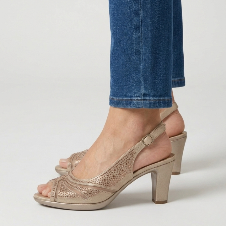Nami - Comfortable Women's Sandal with Heel