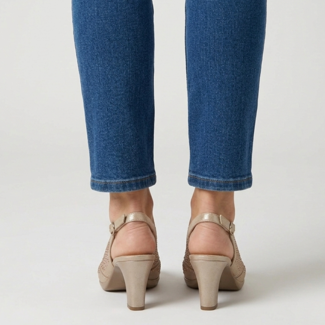 Nami - Comfortable Women's Sandal with Heel