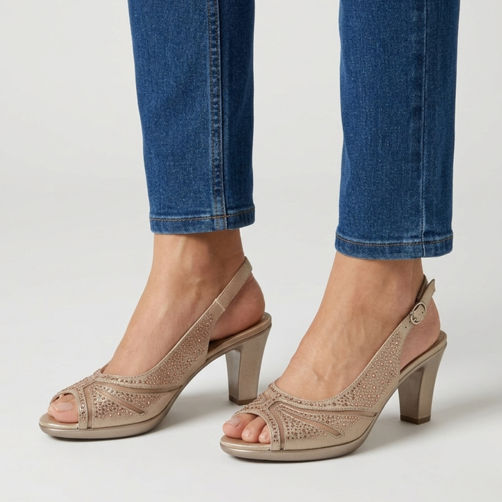 Nami - Comfortable Women's Sandal with Heel