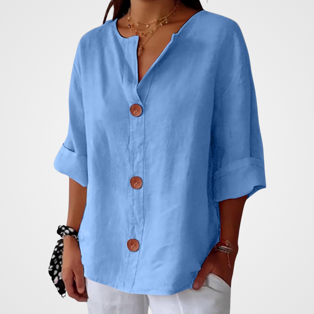 Hazel | Loose-fitting Spring Blouse
