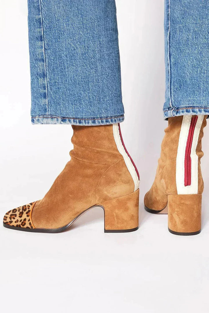 Aria | Grace Step Heeled Boots