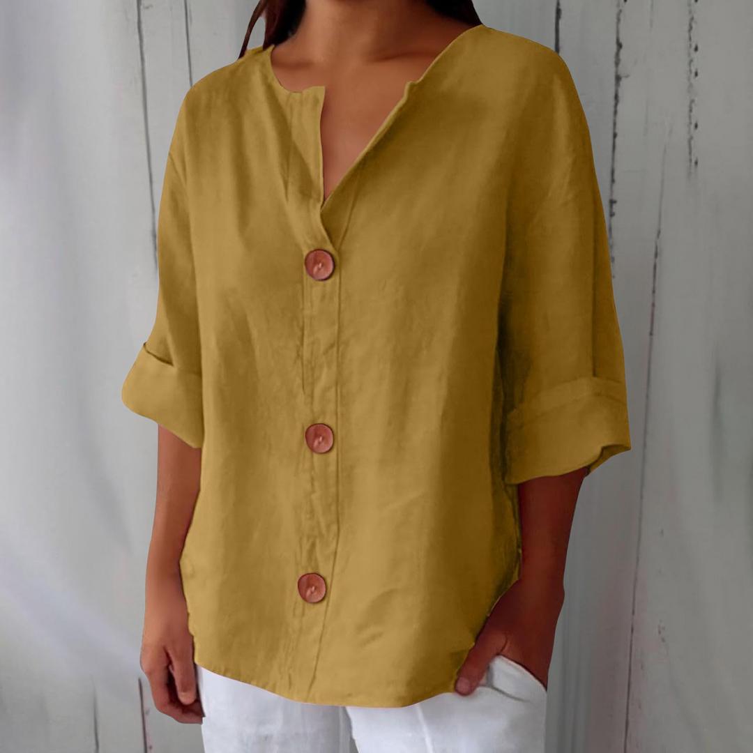 Hazel | Loose-fitting Spring Blouse