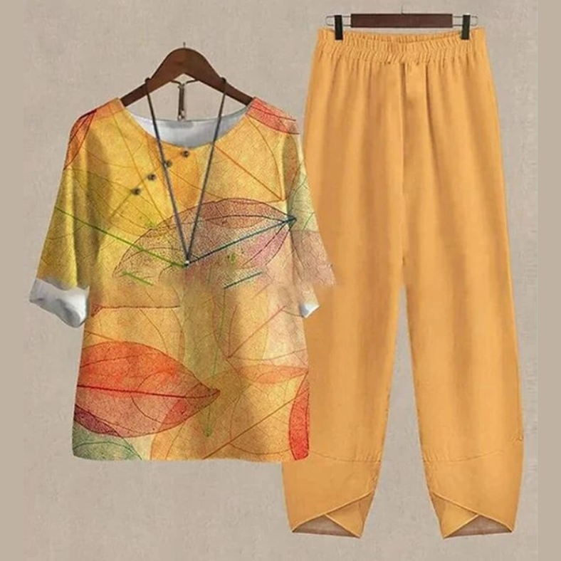 Lilou | Elegant Two-Piece Spring Summer Set