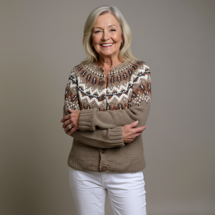 Adeline | Vintage Icelandic Cardigan