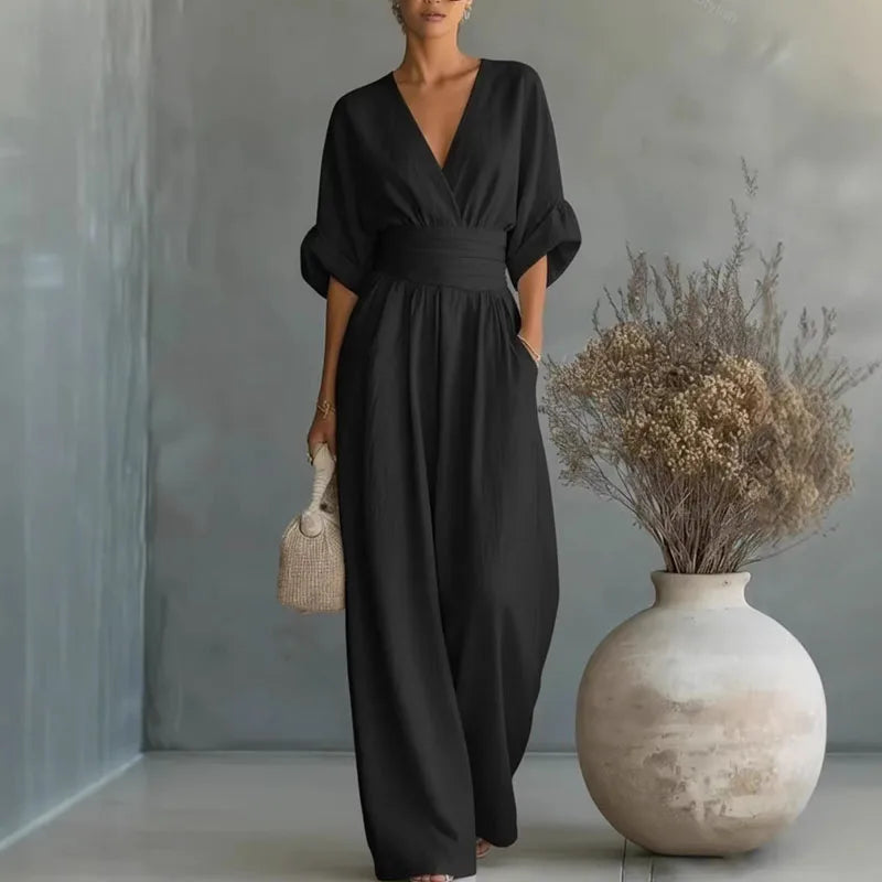 Sophia Draped Jumpsuit