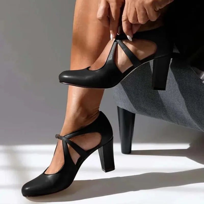 Elżbieta - Comfort Sandal Heel