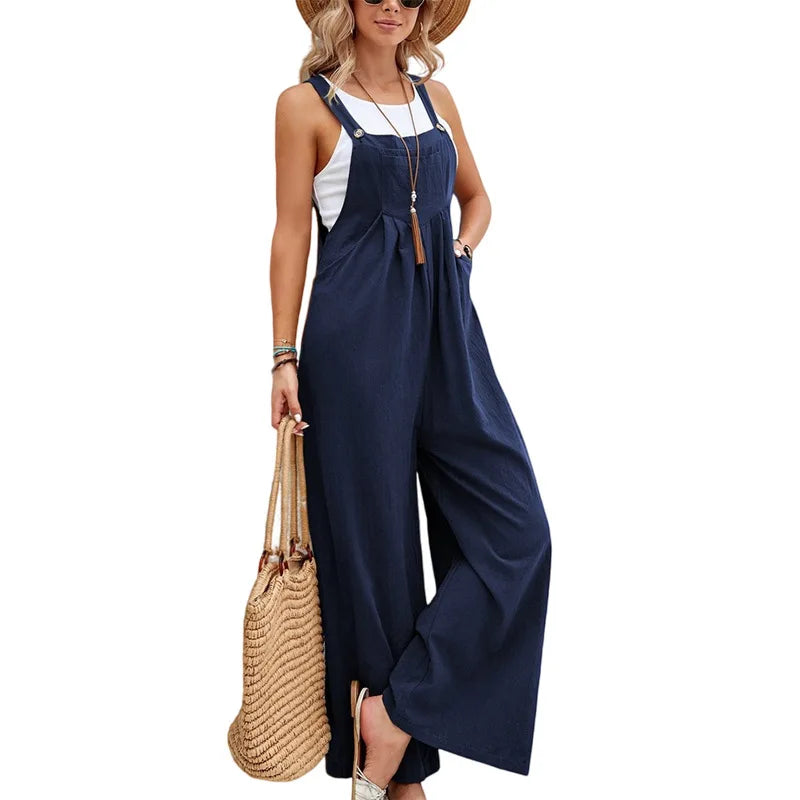 Ella | Relaxed Strap Jumpsuit