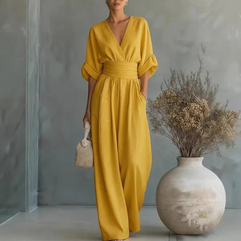 Sophia Draped Jumpsuit