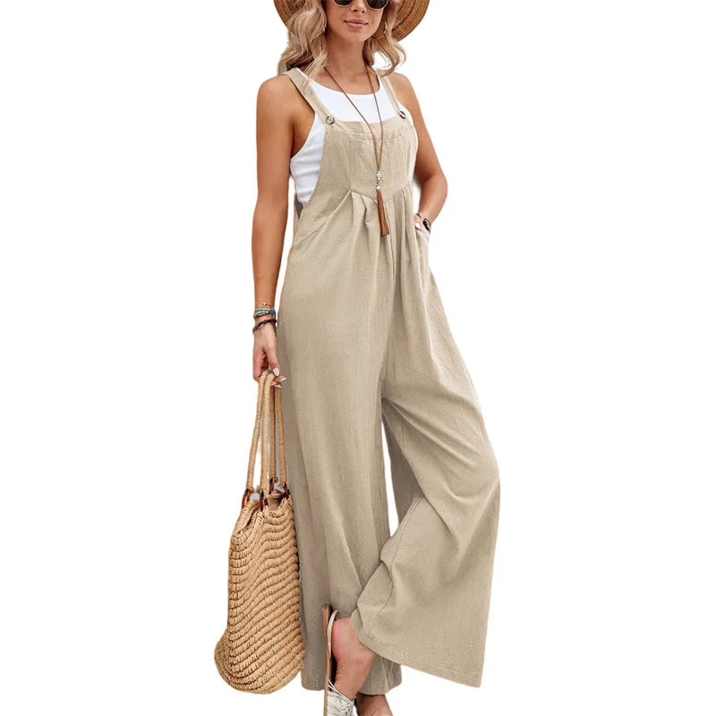 Ella | Relaxed Strap Jumpsuit