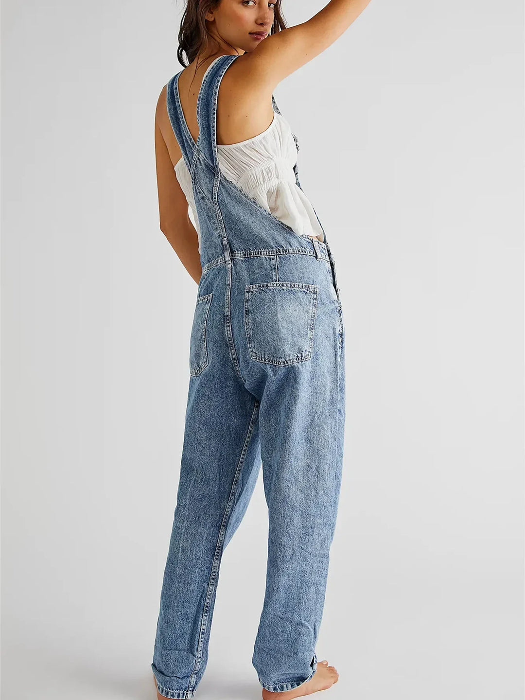EMMA - Casual Denim Jumpsuit