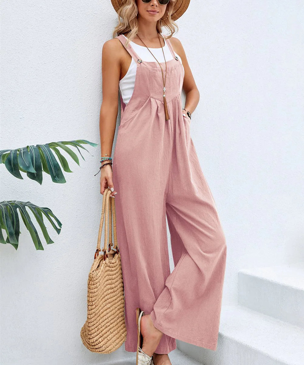 Ella | Relaxed Strap Jumpsuit