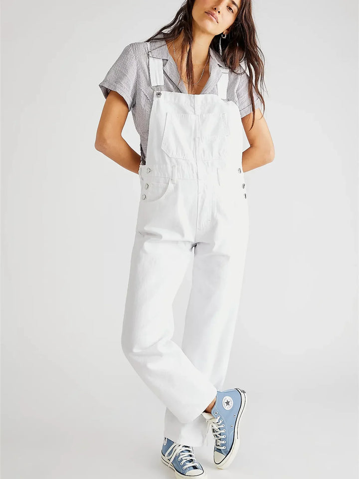 EMMA - Casual Denim Jumpsuit