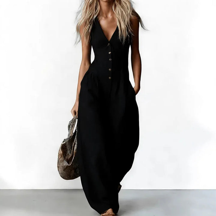 Mary | Elegant Sleeveless Jumpsuit
