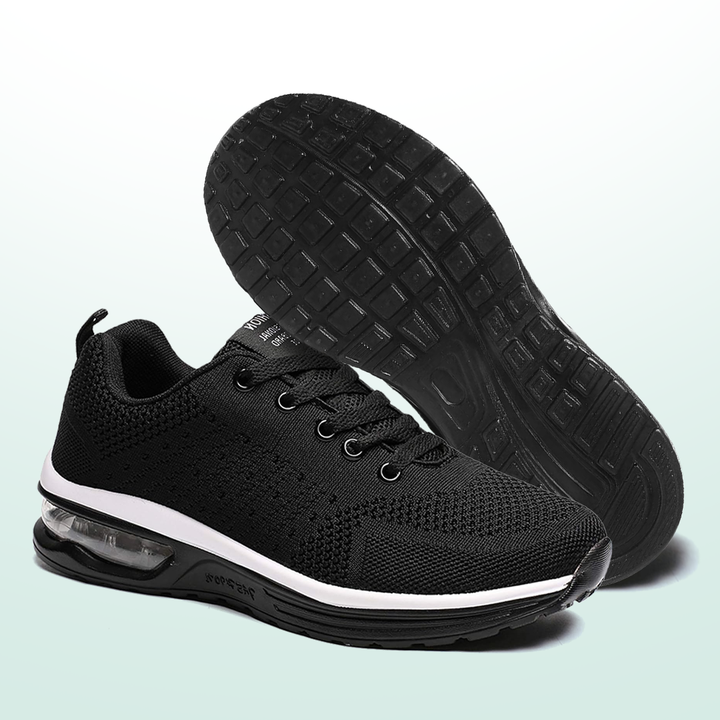 SanoWalk | All-Black Orthopedic Comfort Shoes