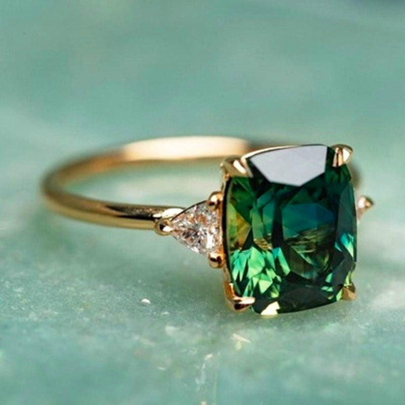 SAGE – GREEN ZIRCONIA RING