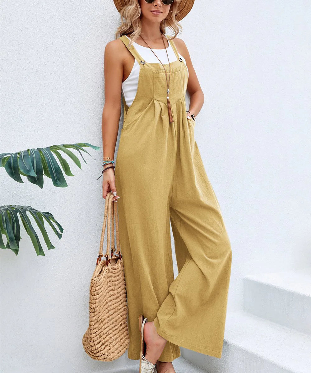 Ella | Relaxed Strap Jumpsuit