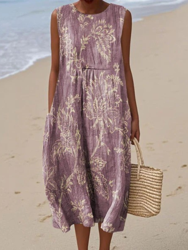 Clara | Sleeveless Midi Dress