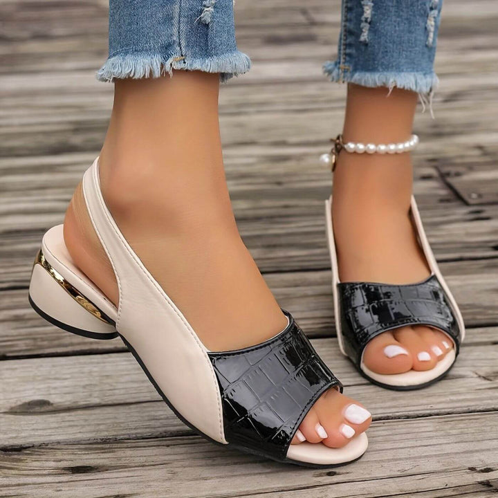 Grace – Slingback Open Toe Heels