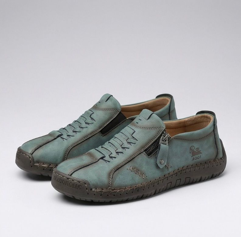 Aria | Elegant Comfort Zip-Up Shoes