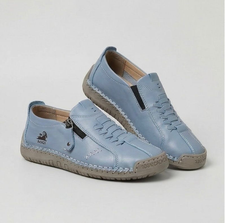 Aria | Elegant Comfort Zip-Up Shoes