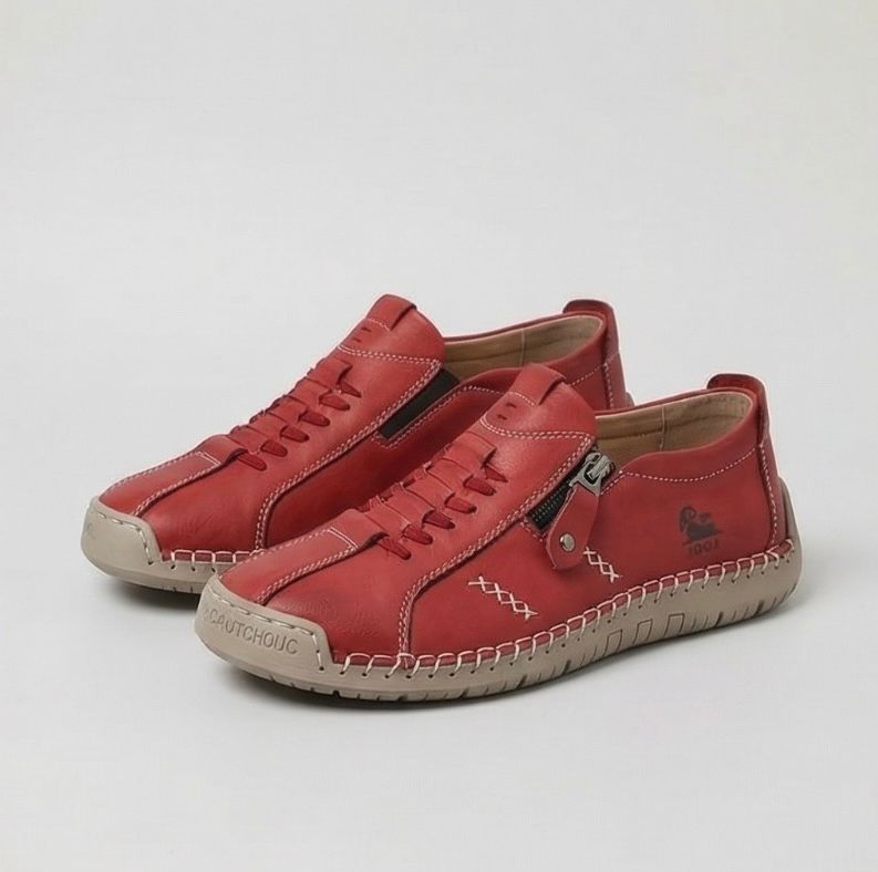 Aria | Elegant Comfort Zip-Up Shoes