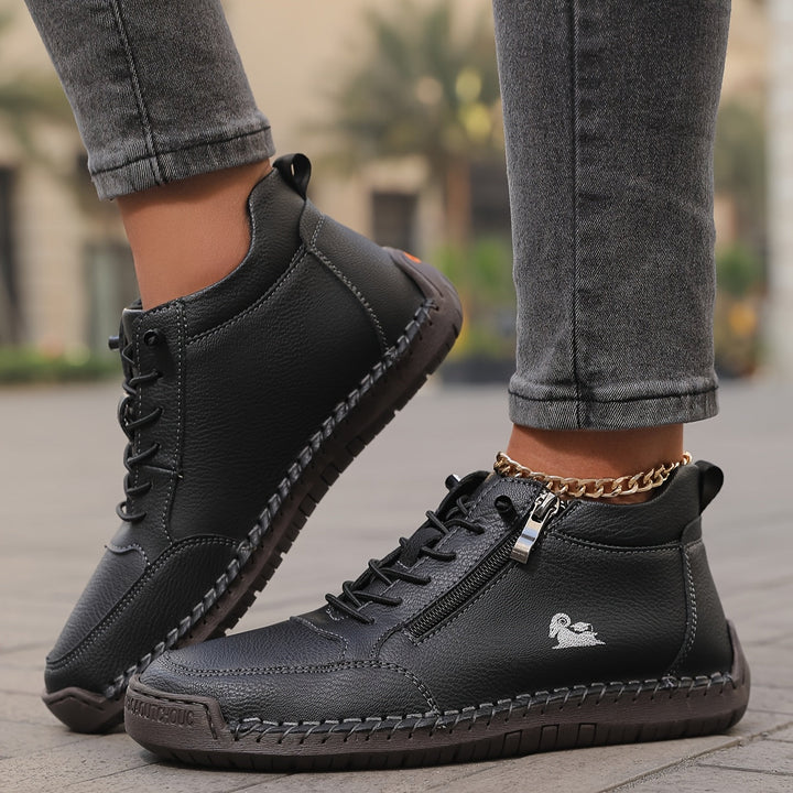 Mila | Comfortable Orthopedic Zip-Up Sneakers