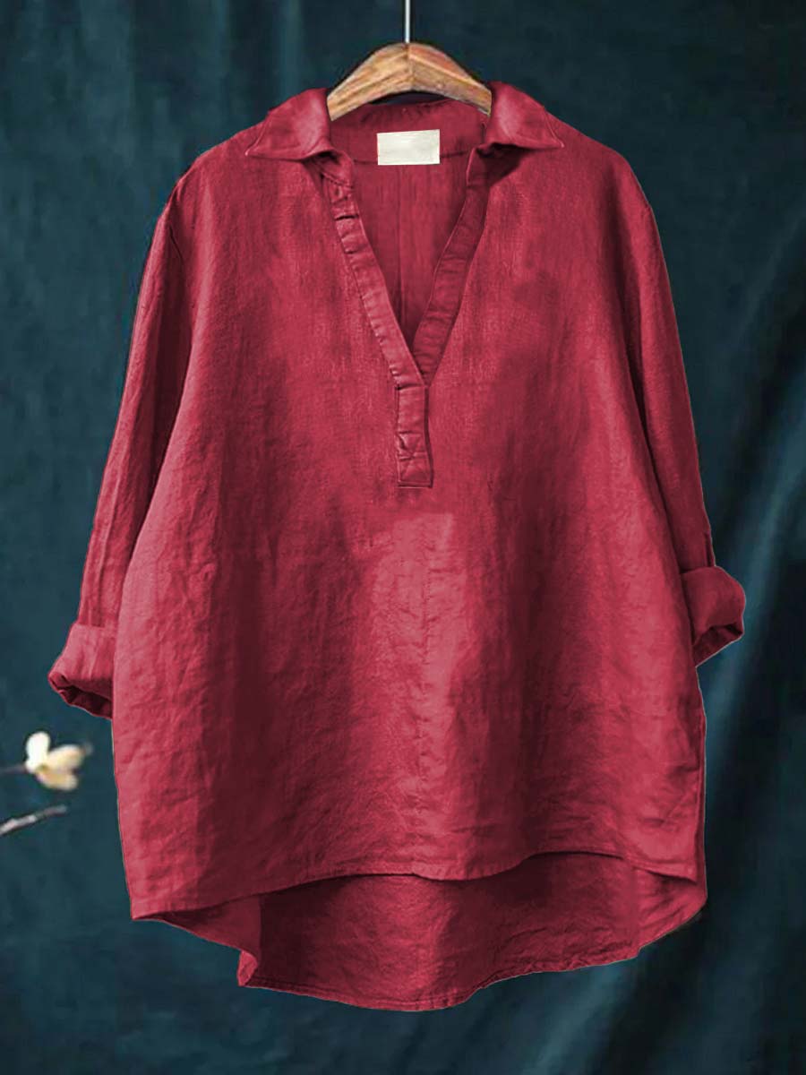 Andréa - Elegant Printed Shirt