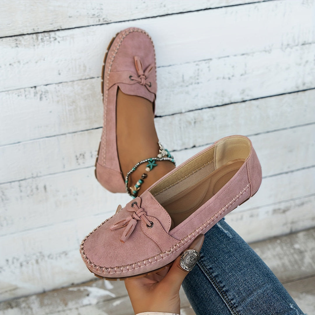 Nadine | Classic Tassel Detail Loafers