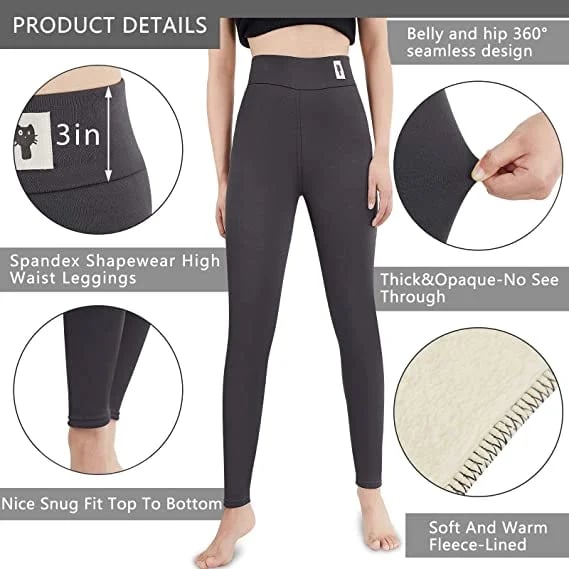 LEILA – COSY FLEECE LEGGINGS