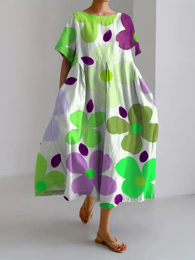 Valentina - Elegant Floral Dress
