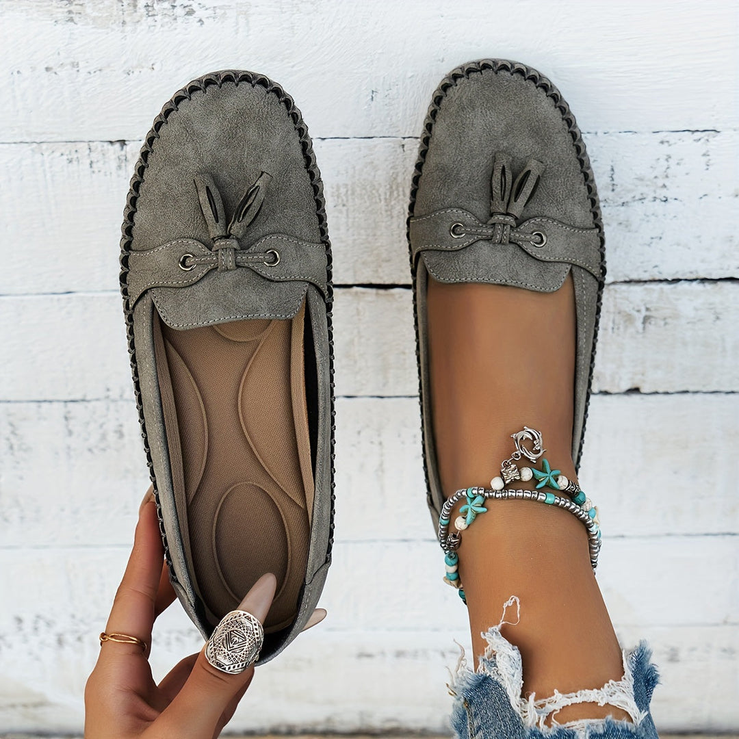 Nadine | Classic Tassel Detail Loafers