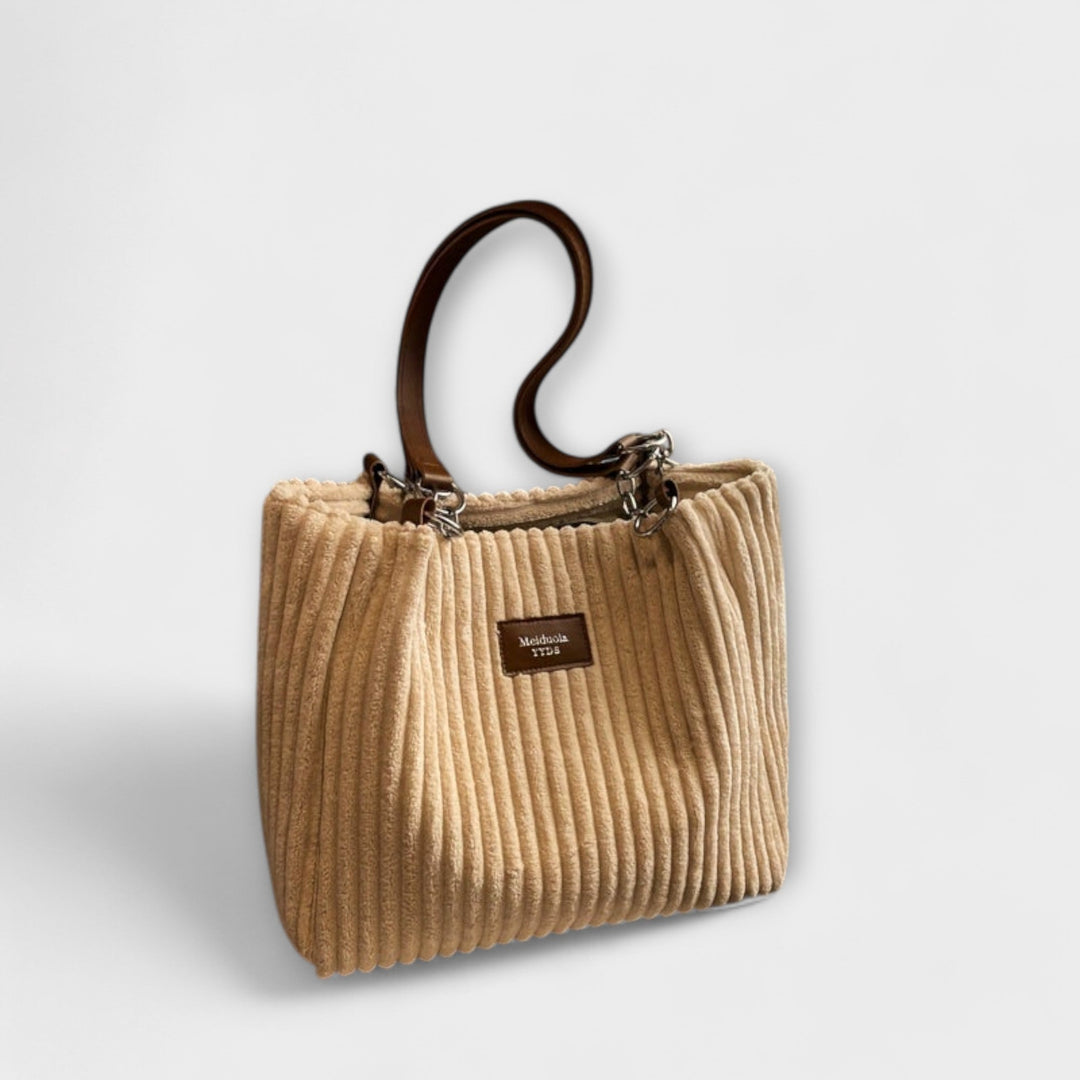 Malva – Soft Shoulder Bag Made of Velours