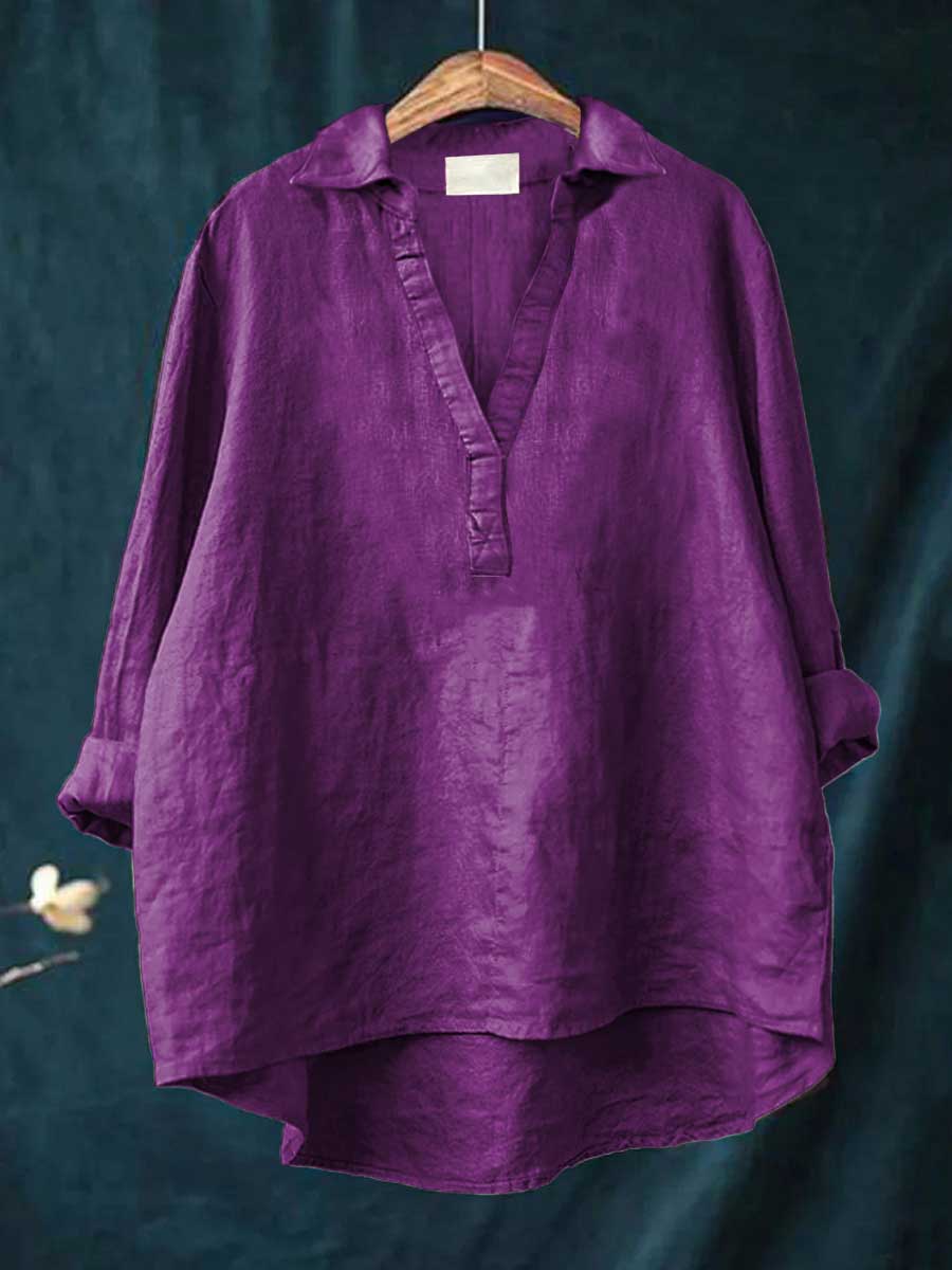 Andréa - Elegant Printed Shirt