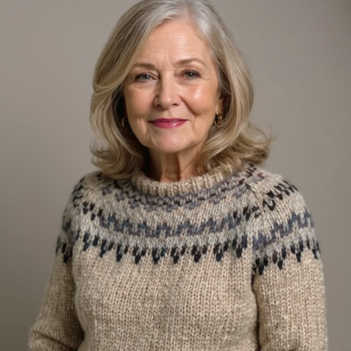 Ashley | Vintage Handcrafted Icelandic Jumper