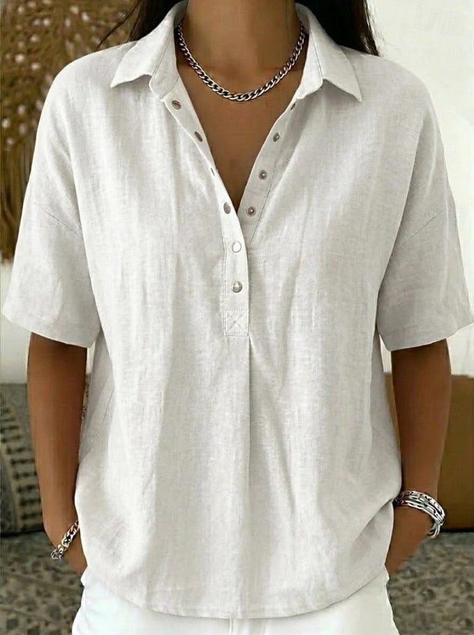 Willow | Blouse with Collar and Buttons