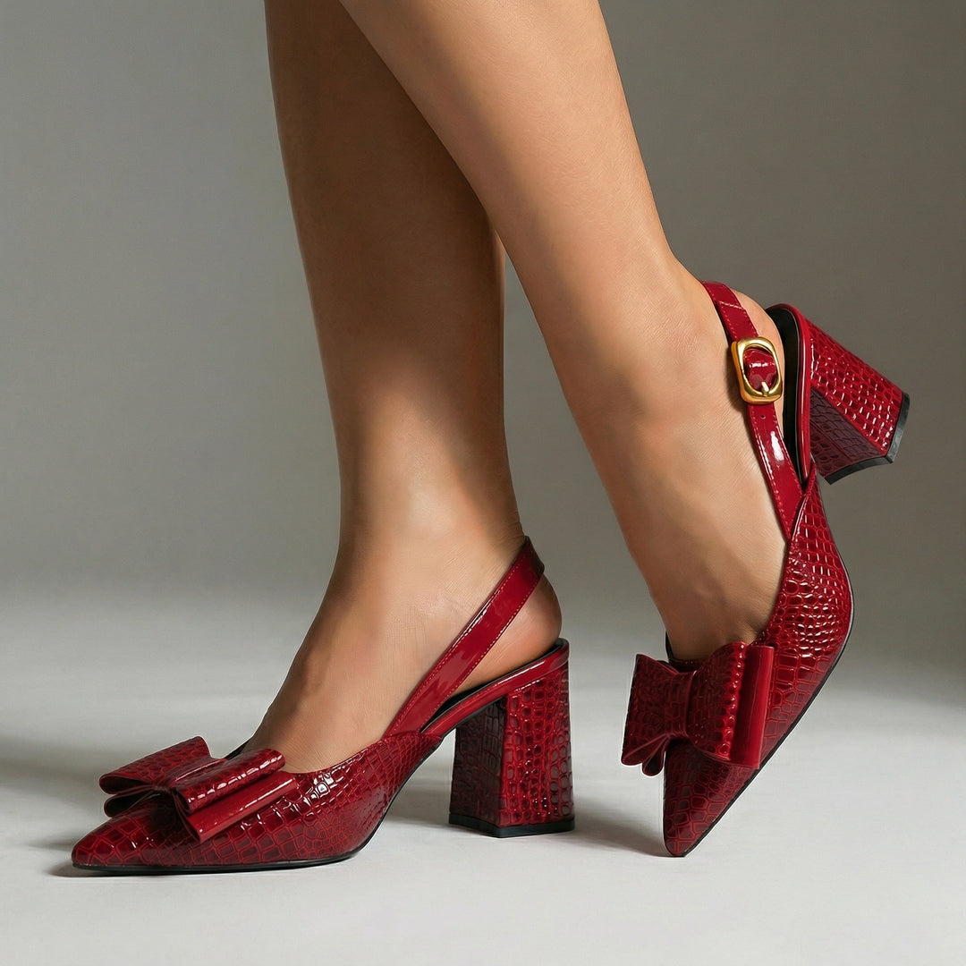 Adriana™ | Orthopaedic Embossed Slingback