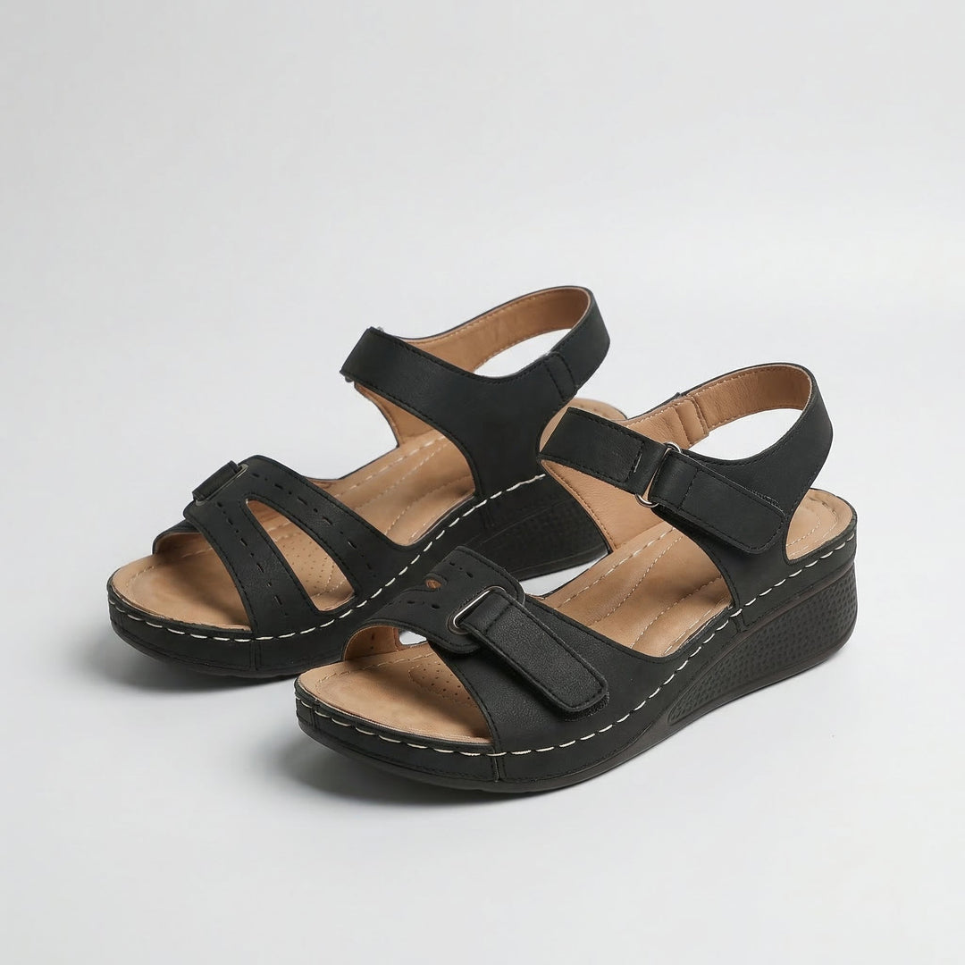 Sandy - Cushioned Wedge Sandal