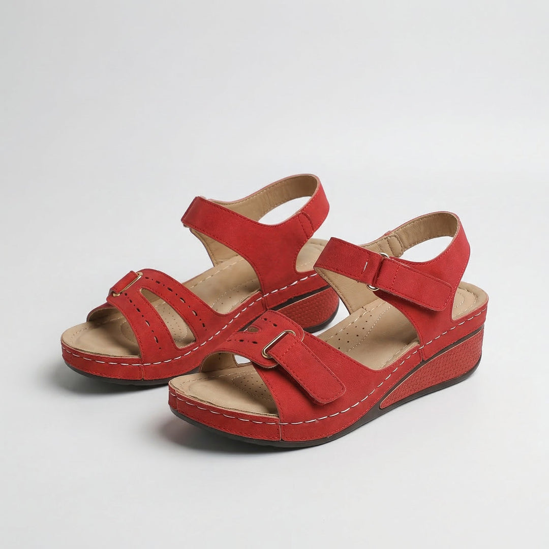 Sandy - Cushioned Wedge Sandal