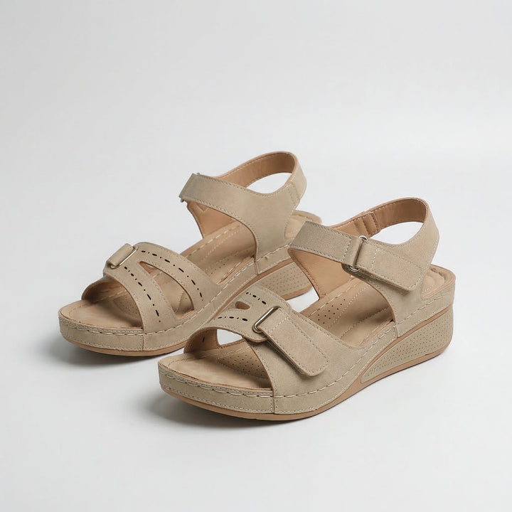 Sandy - Cushioned Wedge Sandal