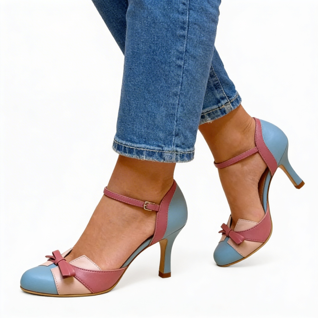 Monika - Open-Toe Comfort Heel