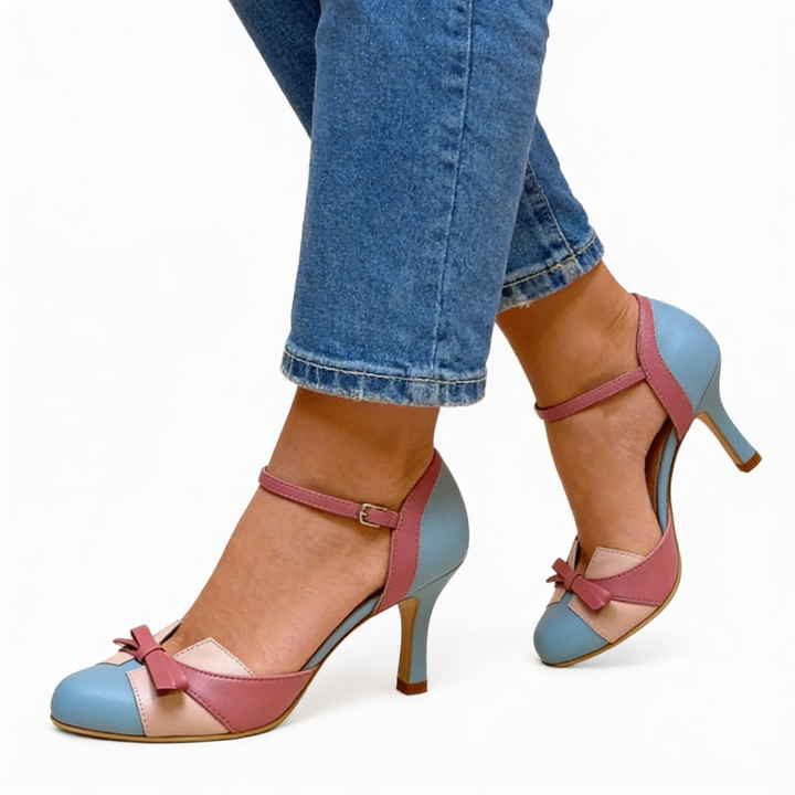Monika - Open-Toe Comfort Heel