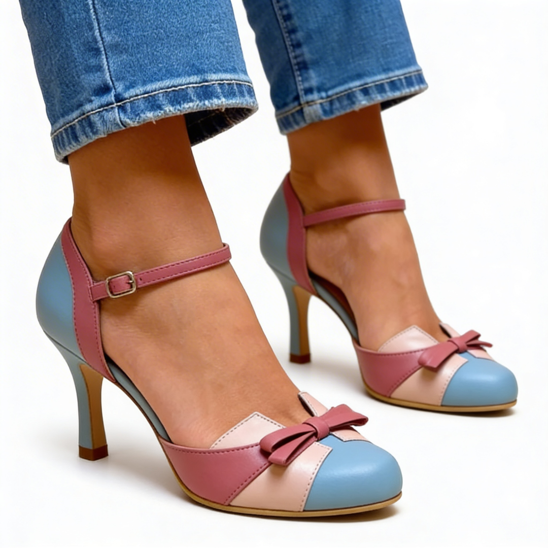 Monika - Open-Toe Comfort Heel