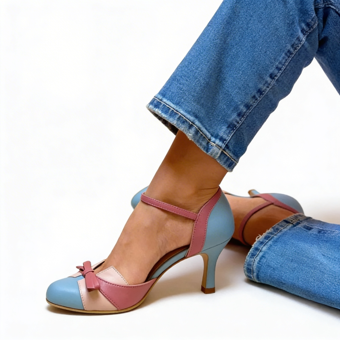 Monika - Open-Toe Comfort Heel