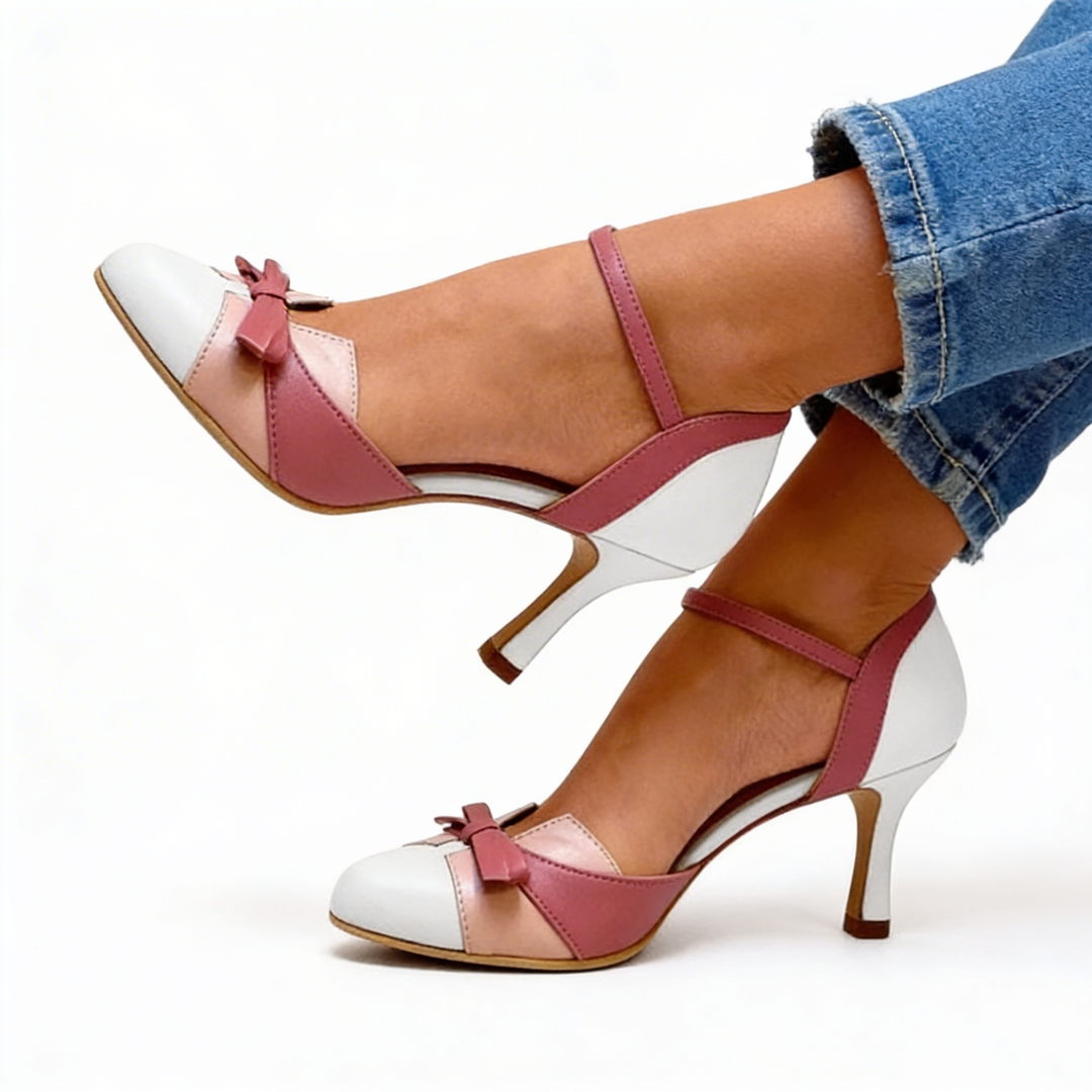 Monika - Open-Toe Comfort Heel