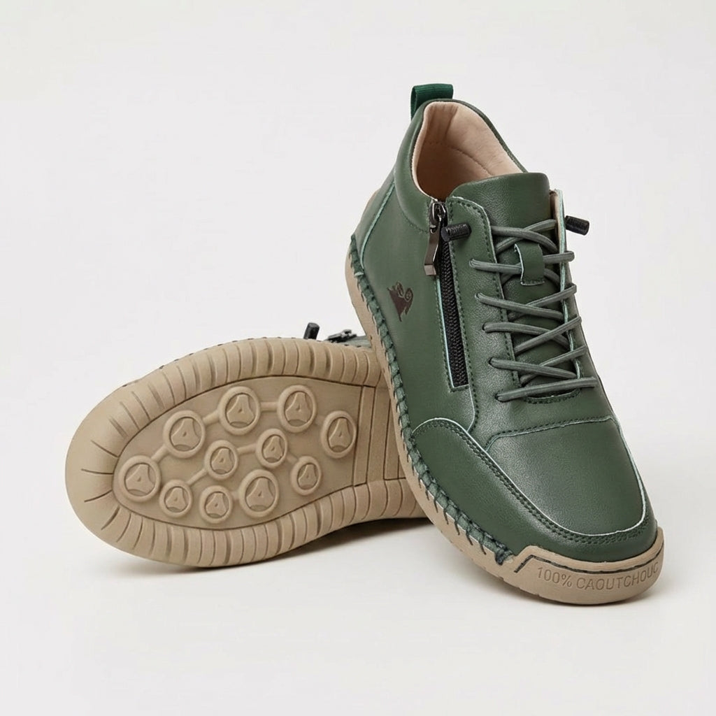 Mila | Comfortable Orthopedic Zip-Up Sneakers
