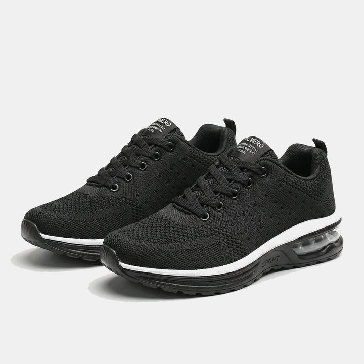 SanoWalk | All-Black Orthopedic Comfort Shoes