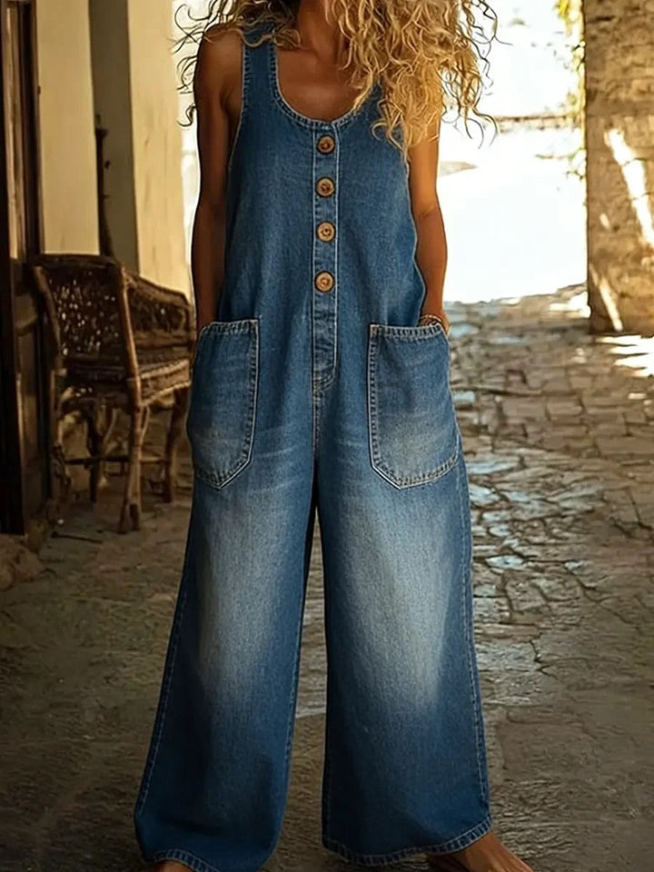 Meadow - Vintage Washed Denim Overalls