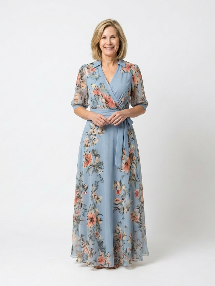 ELOWEN | FLORAL MAXI DRESS